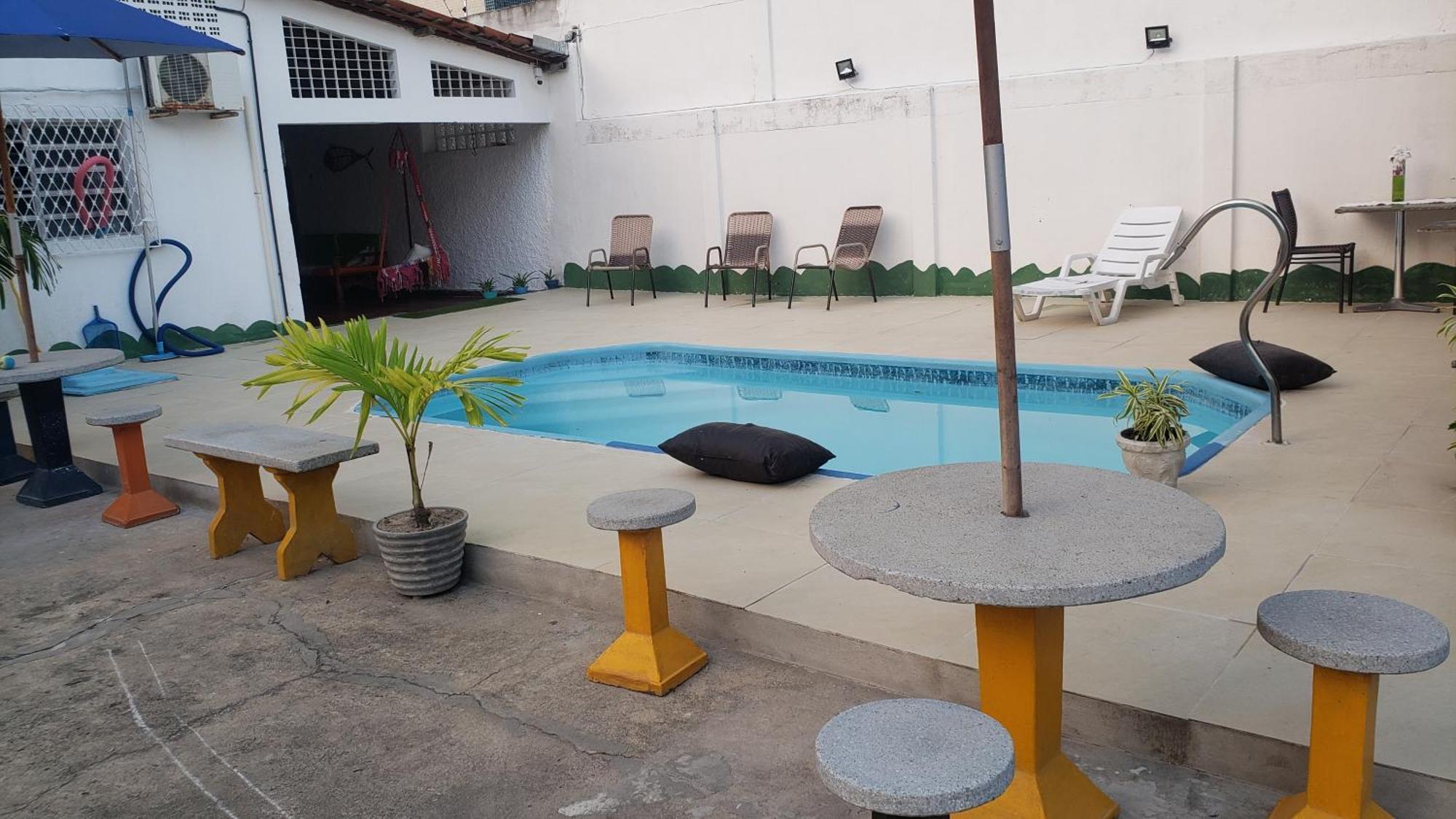 Hostel E Pousada Sol E Mar Joao Pessoa Ngoại thất bức ảnh